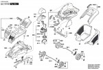 Bosch 3 600 HA4 302 Rotak 42 Lawnmower 230 V / Eu Spare Parts